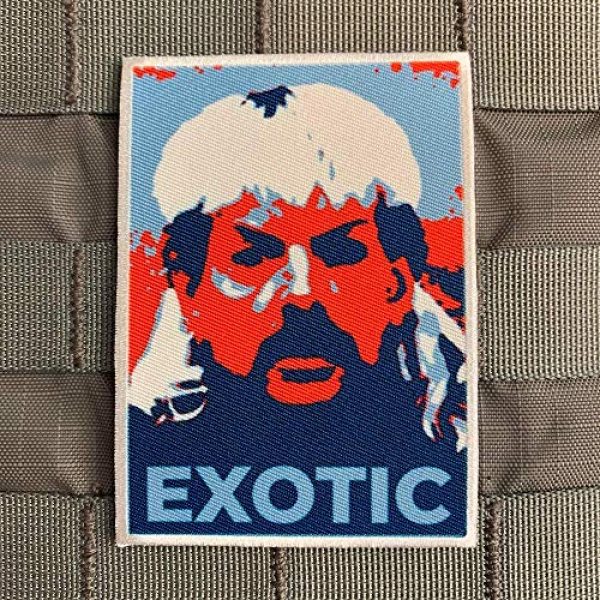 Violent Little Machine Shop Airsoft Morale Patch 1 Violent Little"Hope" Tiger King Joe Exotic Embroidered Morale Patch Velcro