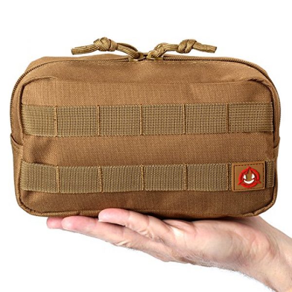 Orca Tactical Tactical Pouch 4 Orca Tactical MOLLE Horizontal Admin Pouch Utility EDC Tool Bag