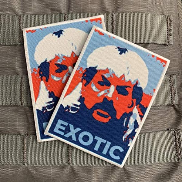 Violent Little Machine Shop Airsoft Morale Patch 2 Violent Little"Hope" Tiger King Joe Exotic Embroidered Morale Patch Velcro