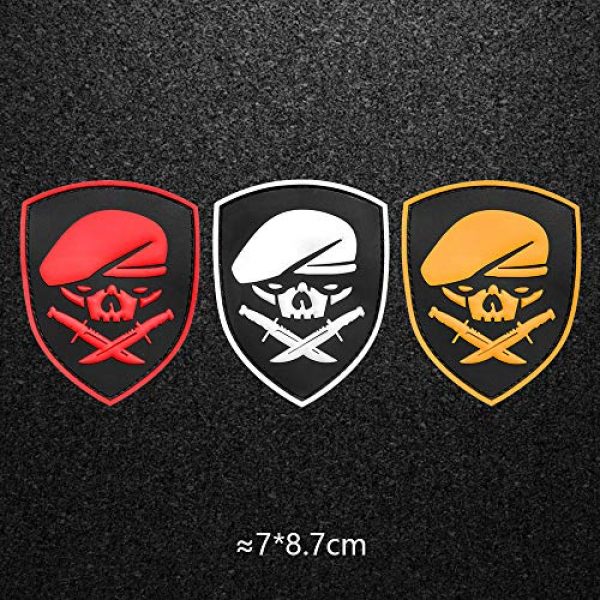 Morton Home Airsoft Morale Patch 4 Morton Home Medal of HonorRanger Morale Patch - PVC (Red)