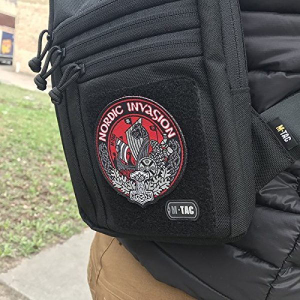 M-Tac Airsoft Morale Patch 3 M-Tac Patch - Morale Patch Viking - Tactical hat - Hook Fastener Nordic Invasion