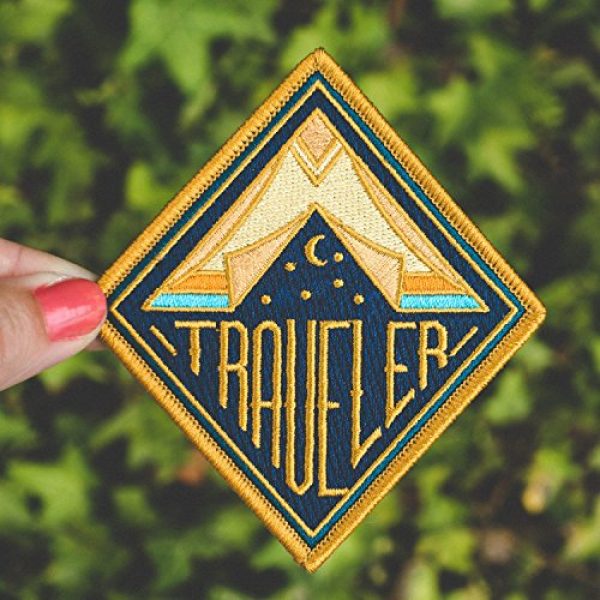 Asilda Airsoft Morale Patch 4 Asilda Embroidered Sew or Iron-on Patch (Traveler)