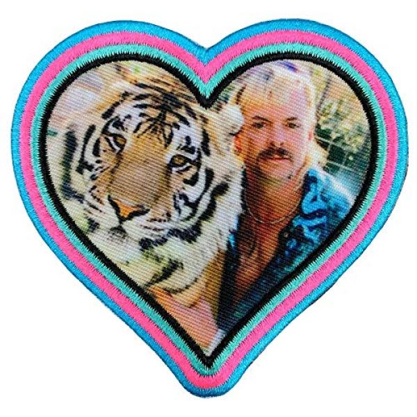 Violent Little Machine Shop Airsoft Morale Patch 1 Violent Little 'Heart of The Tiger King' Joe Exotic Morale Patch with Velcro