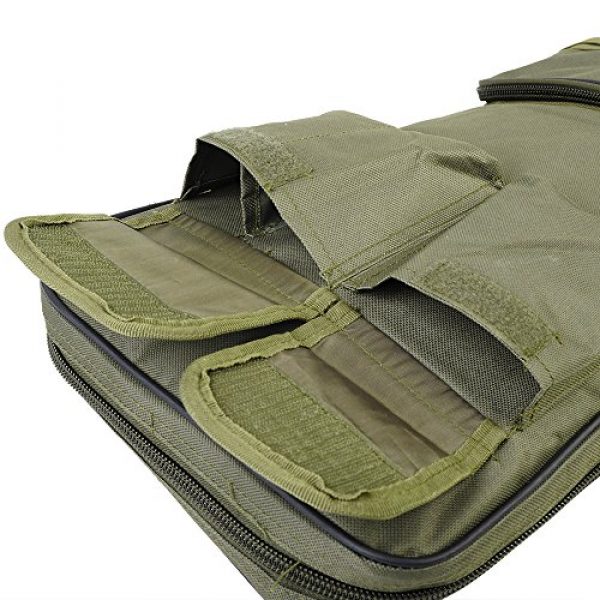 Pvnoocy Tactical Rifle Case 6 Pvnoocy Military Bag 120cm Rifle Tactical Gun Bag Shotgun Handbag with Shoulder Straps Handbag Shot Gun Rifles Hunting Carry Gun Case