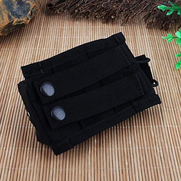 Alomejor Tactical Pouch 7 Alomejor Rifle Pistol Pouch Version Tactical Triple Pistol and Rifle Mag Pouch