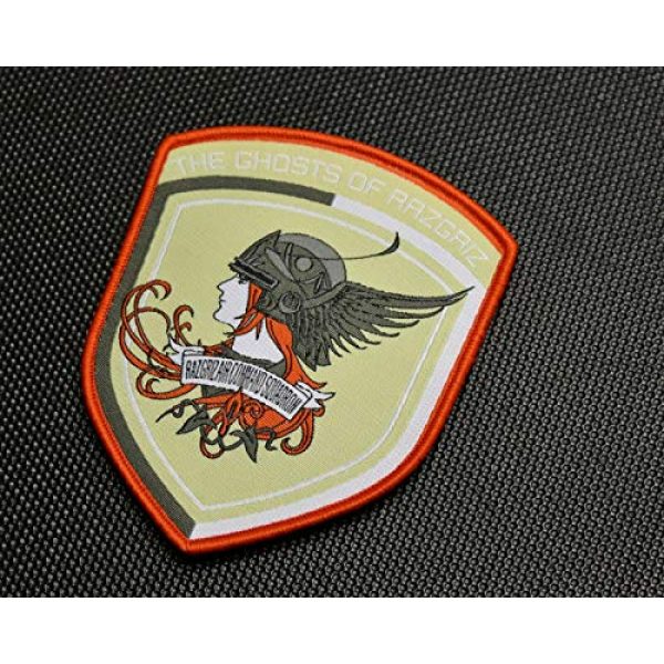BritKitUSA Airsoft Morale Patch 2 BritKitUSA Ace Combat The Ghosts of Ragriz Morale Patch Velcro Brand Hook and Loop Backing