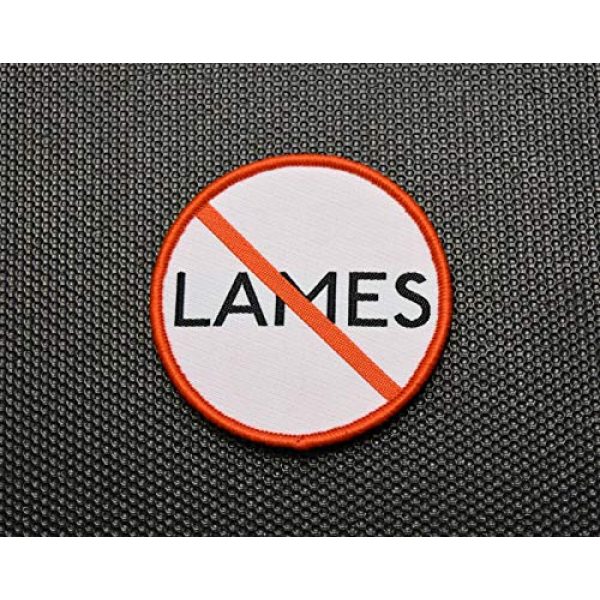 BritKitUSA Airsoft Morale Patch 2 BritKitUSA No Lames Woven Morale Patch Foos Gone Wild Cholo Chon Chon