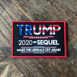 Empire Tactical USA Airsoft Morale Patch 1 TRUMP 2020 THE SEQUEL PVC MORALE PATCH