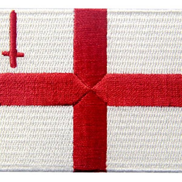 EmbTao Airsoft Morale Patch 2 London City Flag Patch Embroidered Applique Iron On Sew On Emblem