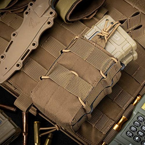 EXCELLENT ELITE SPANKER Tactical Pouch 7 EXCELLENT ELITE SPANKER Tactical Molle Single/Double Open-Top Mag Pouch for M4 M14 M16 AR15 G36 Magazine