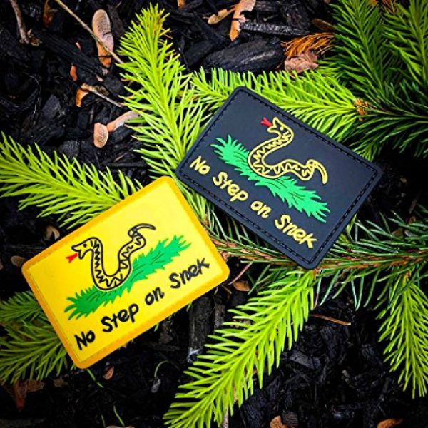 NEO Tactical Gear Airsoft Morale Patch 2 NEO Tactical Gear No Step On Snek
