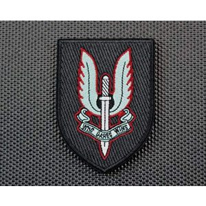 BritKitUSA Airsoft Morale Patch 1 BritKitUSA Premium Embroidered 22 SAS Regiment Winged Dagger Morale Patch UKSF Hereford