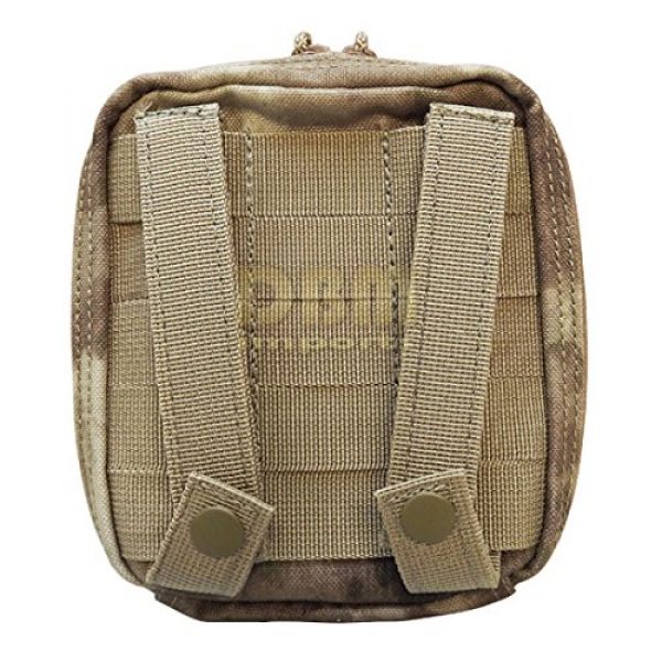 Generic Tactical Pouch 2 Molle Tactical ATLAS Map Pouch ID Admin Chart Case Clear Cover Carrier-ATACS