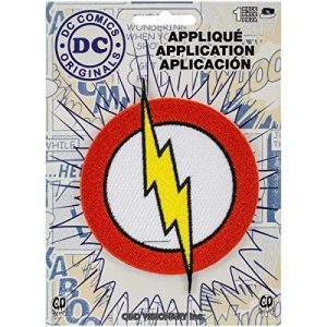 C&D Visionary Airsoft Morale Patch 1 Application DC Comics Originals Flash Logo Patch