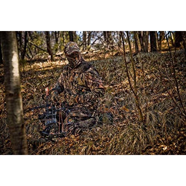 Scentlok Technologies Tactical Shirt 6 ScentLok Savanna Aero Attack 1/4 Zip Hunting Shirt (Mossy Oak Country, Medium)