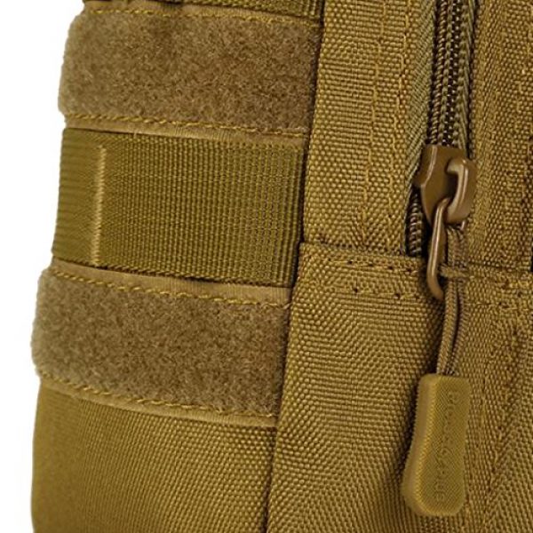 CUTICATE Tactical Pouch 6 CUTICATE Molle Water Bottle Pouch Belt Bottle Carrier Holder Bag Camping Hiking