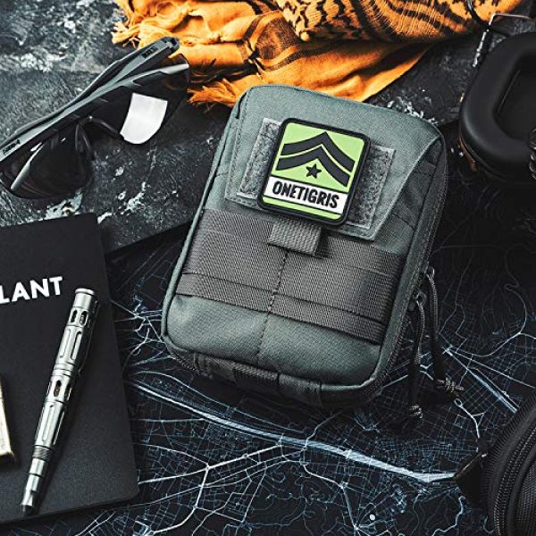 OneTigris Tactical Pouch 7 OneTigris BLADE Multiuse Tool Holder Pouch MOLLE Organizer with Pockets & Tool Slots