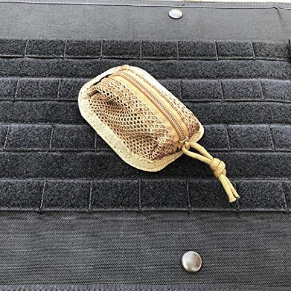 Paladin Tactical Pouch 4 Paladin Detachable Tactical Mesh Pouches Compatible with Tactical Notebook Covers