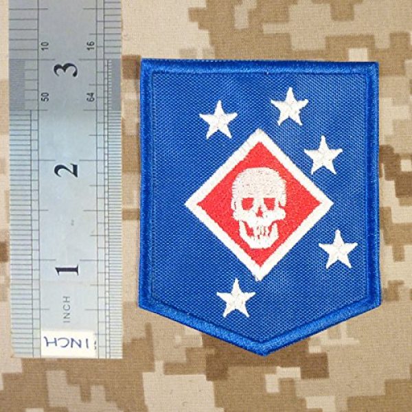 LEGEEON Airsoft Morale Patch 3 LEGEEON USMC Raiders Marines MARSOC Morale Tactical Embroidery Touch Fastener Patch