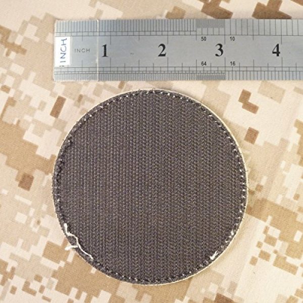 LEGEEON Airsoft Morale Patch 5 Desert Arid Spartan Molon Labe AOR1 US Navy Seals Morale Tactical PVC Rubber Touch Fastener Patch