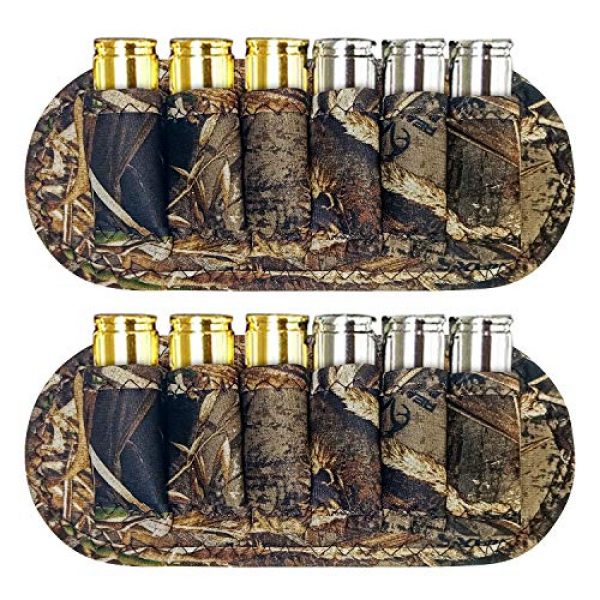 OXYVAN Tactical Pouch 1 Waterproof Shotshell Holder Nylon Belt Case Ammo Gauge Adjustable Shotgun Rounds Shoulder Bandolier Hunting Accessories 12 16 Gauge