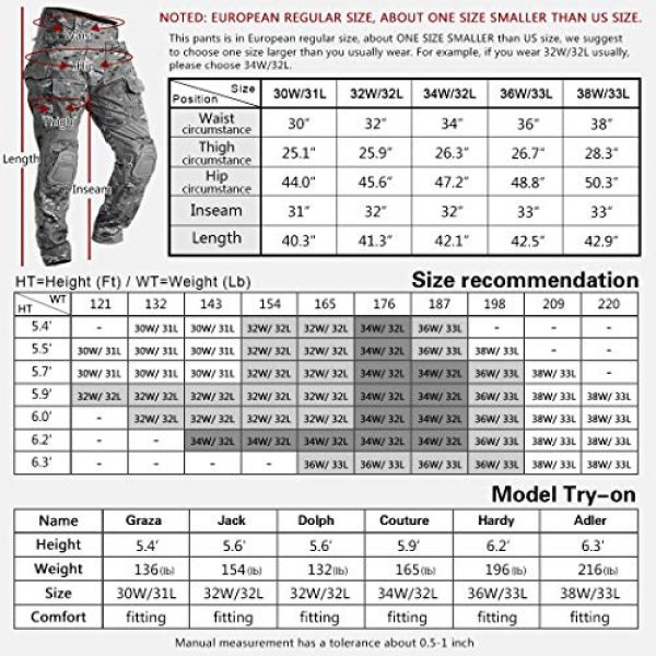 IDOGEAR Tactical Pant 7 IDOGEAR G3 Combat Pants Multicam Men Pants with Knee Pads Airsoft Hunting Military Paintball Tactical Camo Trousers