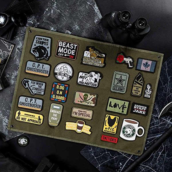 OneTigris Airsoft Morale Patch 5 OneTigris Patch Jam 1TG Patches (MST44)