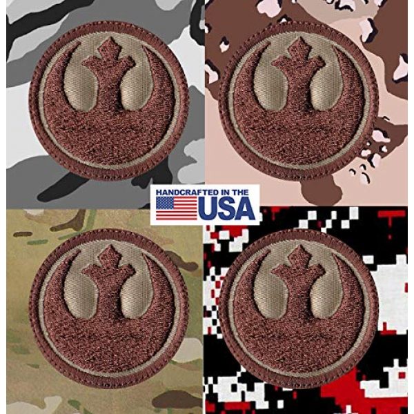 Tactical Patch Works Airsoft Morale Patch 4 Rebel Alliance Star Wars Inspired Art Patch