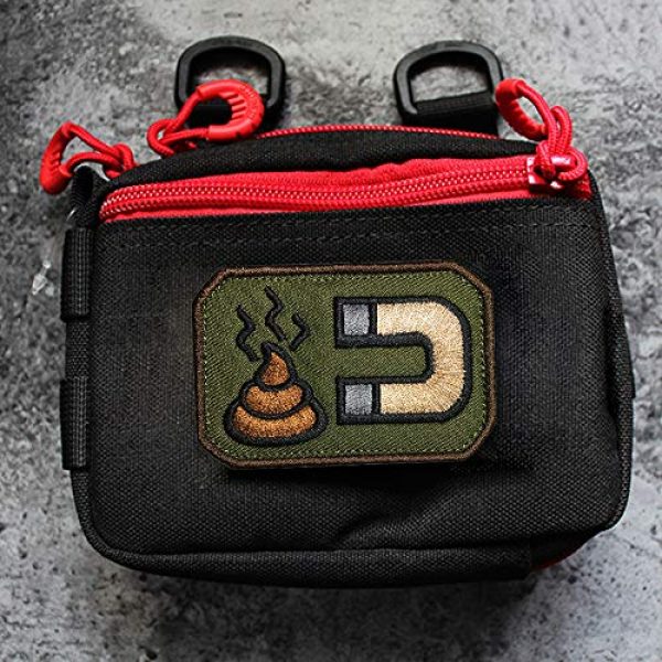 Morton Home Airsoft Morale Patch 2 Morton Home Sht Magnet Hook and Loop Patch (Forest)
