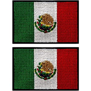 ebateck Airsoft Morale Patch 1 ebateck Country Flags Morale Patch for Backpacks, Tactical Patches for Hat Vest with Keychain (US-Law-2-Pack)