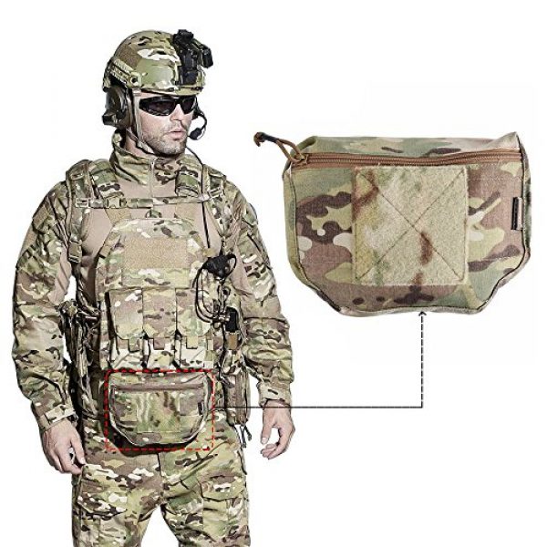 EMERSONGEAR Tactical Pouch 7 EMERSONGEAR Tactical Dump Drop Pouch Bag Multicamo Tool Pouch