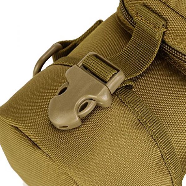 CUTICATE Tactical Pouch 4 CUTICATE Molle Water Bottle Pouch Belt Bottle Carrier Holder Bag Camping Hiking