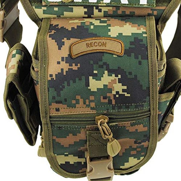 Morton Home Airsoft Morale Patch 2 Morton Home U.S. Army 3" Wide Military Style Tab Patch (Recon)