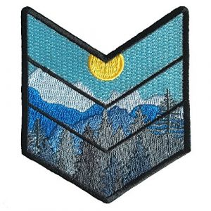 O'Houlihans Airsoft Morale Patch 1 O'Houlihans - Mountain Wilderness Chevron Morale Patch - Iron on Patch