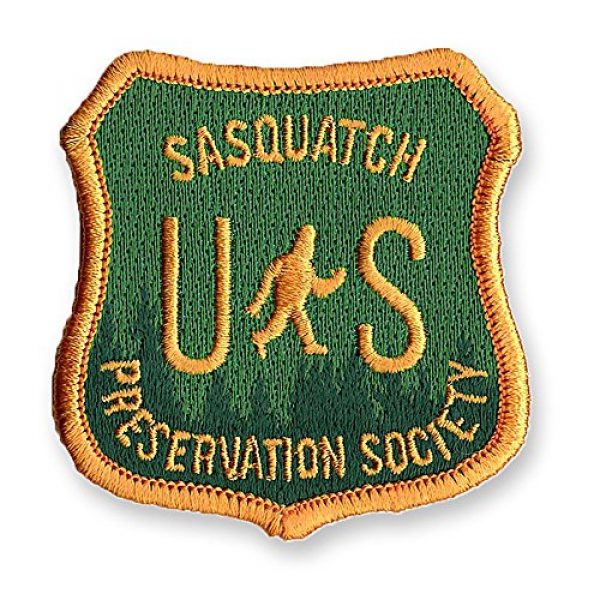 Little Bay Root Airsoft Morale Patch 1 Sasquatch Preservation Society | Embroidered Patch