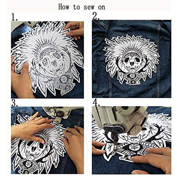 ZLYY Airsoft Morale Patch 6 Perfect Morale Eagle Embroidery Patch Design Jacket Patches Biker Iron Patch (Pink,White,Black)