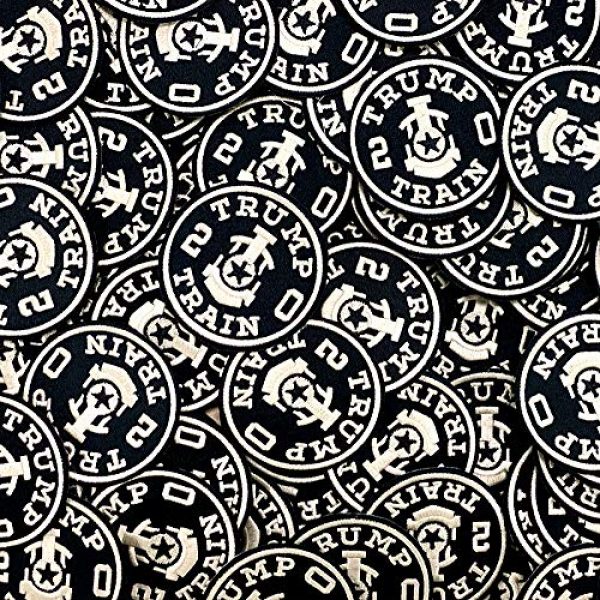 Spirit of Venture Airsoft Morale Patch 2 2 Pieces Trump Train Patch 2020