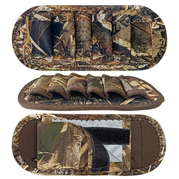 OXYVAN Tactical Pouch 2 Waterproof Shotshell Holder Nylon Belt Case Ammo Gauge Adjustable Shotgun Rounds Shoulder Bandolier Hunting Accessories 12 16 Gauge