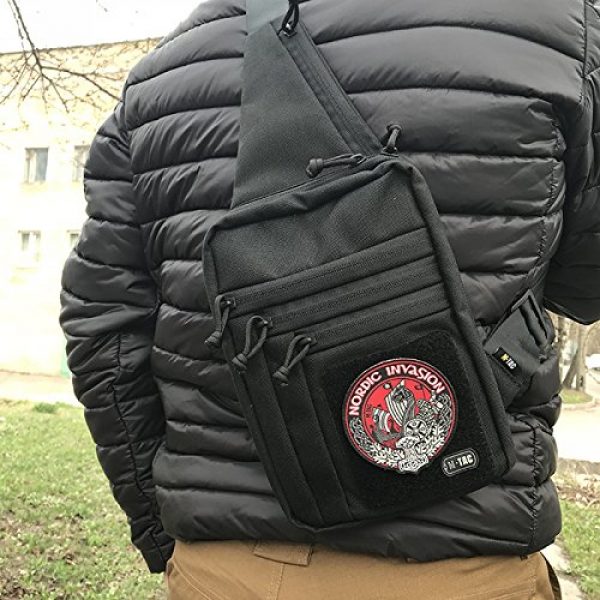M-Tac Airsoft Morale Patch 2 M-Tac Patch - Morale Patch Viking - Tactical hat - Hook Fastener Nordic Invasion