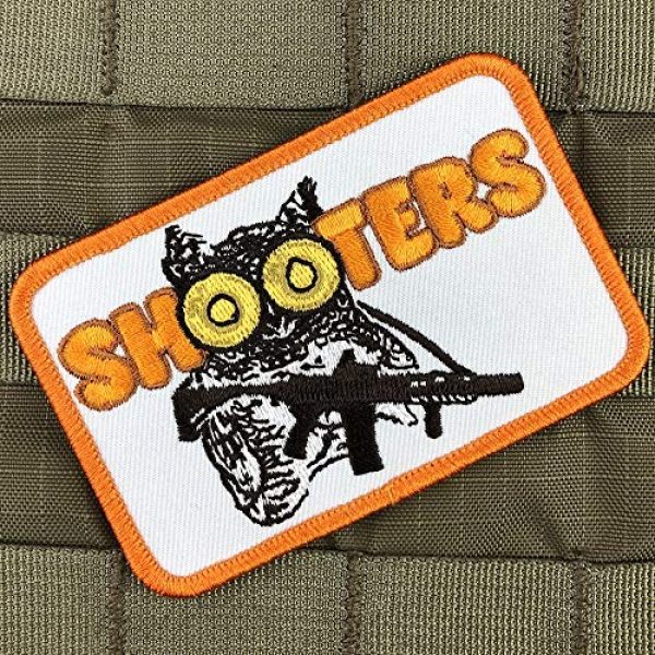 Violent Little Machine Shop Airsoft Morale Patch 2 Shooters Morale Patch by Violent Little Machine - Tactical Velcro Embroidered