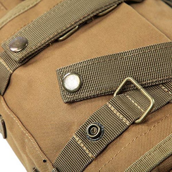 Oumefar Tactical Pouch 6 Oumefar Waterproof Hiking Backpack Mountaineering Bag Climbing Camping Backpack Durable for Students, Office