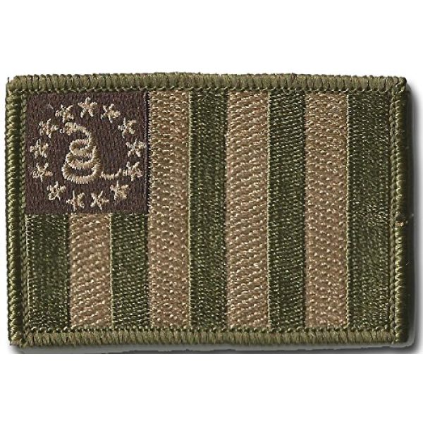 Gadsden and Culpeper Airsoft Morale Patch 2 Sons Of Liberty/Gadsden Tactical Patches