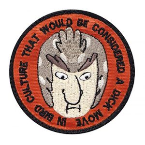 Tactical Patch Works Airsoft Morale Patch 1 Multi Option Bird Person Considered A Dick Move Rick & Morty Inspired Art Patch