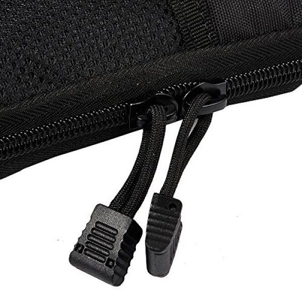 Pvnoocy Tactical Pouch 4 Black 1000D Nylon Tactical Bag Outdoor Molle Military Pockets Mobile Phone Key Mini Tool Waterproof Air Gun Sports Bag