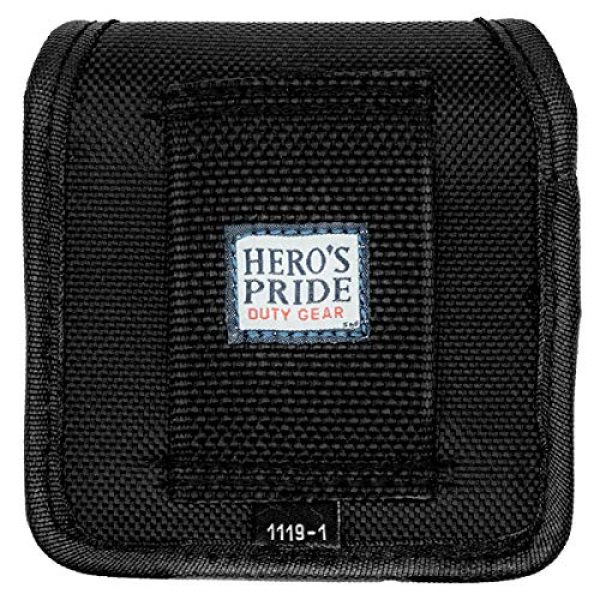 HERO'S PRIDE DUTY GEAR Tactical Pouch 2 Hero's Pride Nasal Spray CASE, Finish Nylon, Snap Color Hidden Snap Closure, Fits Belts: 2.25" W - NARCAN