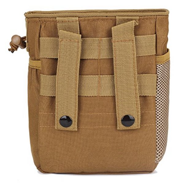 Gracefulvara Tactical Pouch 4 Gracefulvara Military Molle Tactical Magazine Dump Drop Pouch Small Magazine Bag for Hunting