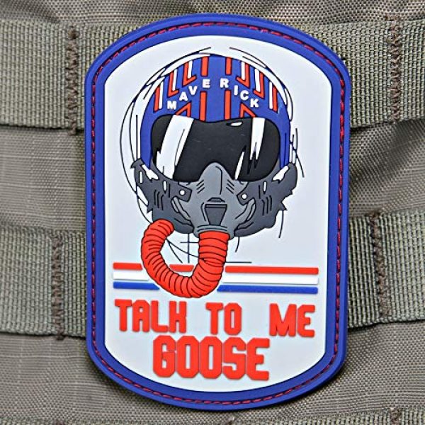 Violent Little Machine Shop Airsoft Morale Patch 2 Violent Little Machine Shop "Talk to Me Goose" PVC Morale Patch (Color)