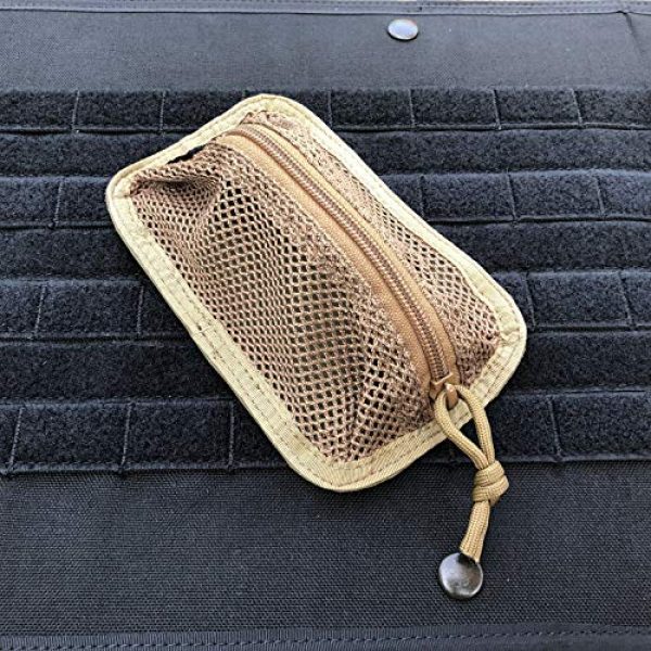 Paladin Tactical Pouch 3 Paladin Detachable Tactical Mesh Pouches Compatible with Tactical Notebook Covers