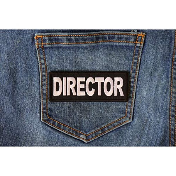 Ivamis Trading Airsoft Morale Patch 3 Director Patch - 4x1.5 inch - Embroidered Iron on Patch
