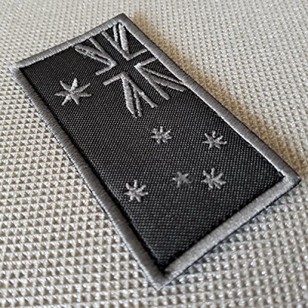 LEGEEON Airsoft Morale Patch 2 LEGEEON ACU Australia Flag Subdued Morale Tactical Tab Badge Army Gear Embroidery Sew Iron on Patch